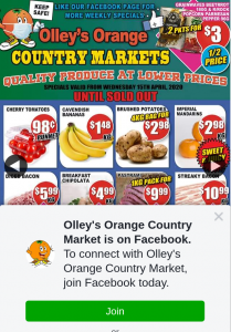 Olley’s Orange Country Market – Win Our Weekly Fruit and Veg Box (prize valued at $100)