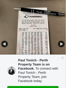 Paul Tonich – Win a Share In Powerball Tickets