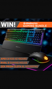PC Case Gear – Win a Steelseries Peripheral Pack