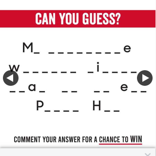 Pizza Hut – Win First Correct Answer Wins