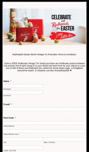 Redheads – Win 1/500 Redheads Vintage Tins