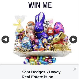 Sam Hedges – Win an Easter Hamper