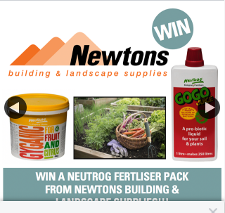 South Aussie With Cosi – Win a Neutrog Garden Fertilising Pack Thanks to Newtons Building & Landscape Supplies??