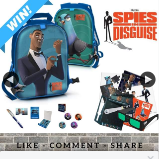 Stack Magazine – Win 1/5 Spies In Disguise Prize Pack