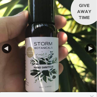 Storm Botanicals – Win Pack of 5 Sanitisers