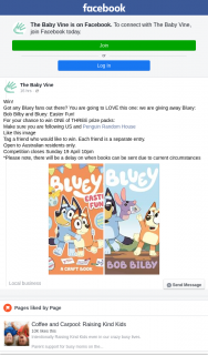 The Baby Vine – Win One of Three Prize Packs