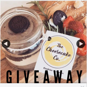 The Cheesecake Co – Win Four Cheesecakes