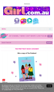 Total Girl – Win a Copy of The Prettiest (prize valued at $513)