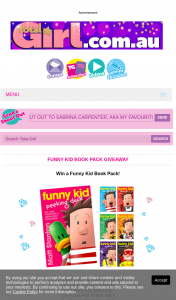 Total Girl – Win a Funny Kid Book Pack (prize valued at $525)