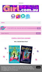 Total Girl – Win a Starfell Book Pack (prize valued at $476)