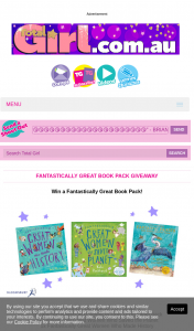 Total Girl – Win 1/9 Fantastically Great Book Packs 5pm (prize valued at $540)