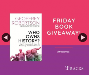Traces – Win a Copy of Who Owns History