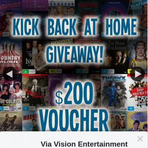 Via Vision Entertainment – Win a $200 Via Vision Gift Voucher