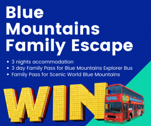 Blue Mountains Explorer Bus – Lego Masters – Win a family holiday package