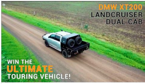 DMW Industries – Win a Dual Cab converted Toyota Landcruiser XT200