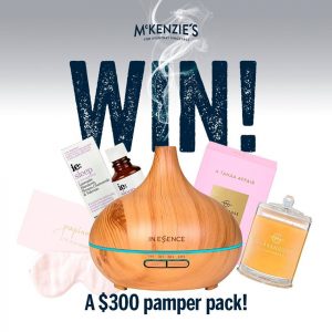 McKenzie’s Foods – Win a Pamper prize package valued at $300