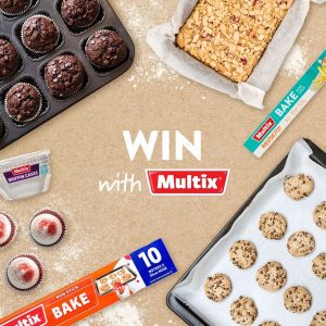 Multix – Win 1 of 3 Multix baking prize packs