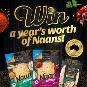 Simson’s Pantry – Win a years worth of Naans