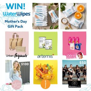 WaterWipes – Win a prize pack for Mum valued at $1,480