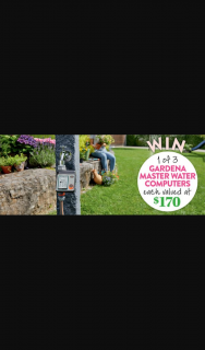 ABC Gardeninjg Australia – Win a Water Computer Valued at $170. (prize valued at $170)