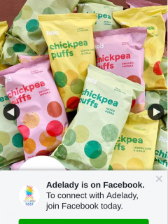Adelady – Win a Whopping Year’s Supply of Pangkarra Chickpea Puffs