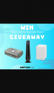 Airflow Labs – Win $320 Home Bundle Pack Giveaway From Airflow Labs (prize valued at $320)