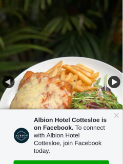 Albion Hotel Cottesloe – Win a Parmy for You & a Mate When We Reopen