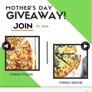 Alfredo’s Pizza – Win 2 Family Pizzas & Family Quiche