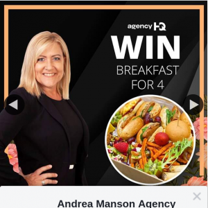 Andrea Mason Property – Win a Gourmet Takeaway Breakfast for 4