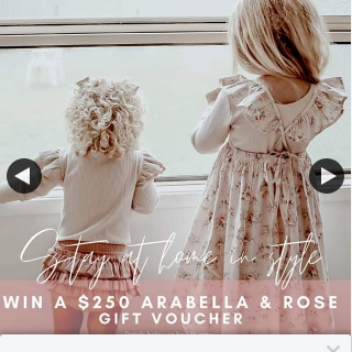 Arabella and Rose – Win a $250 A&r Voucher (prize valued at $250)