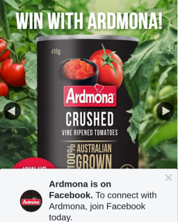 Ardmona – Win a Supply of Ardmona Valued at $600? (prize valued at $600)