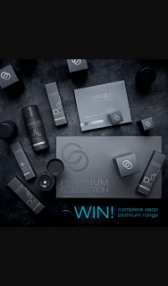 asap Skin Products – Win a Complete Asap Platinum Range