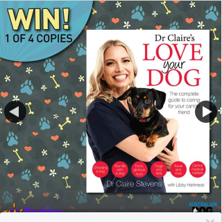 Australian Dog Lover – Win 1 of 4 Copies (prize valued at $160)