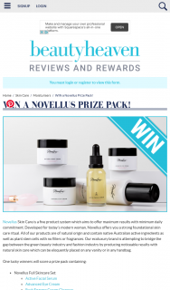 Beauty Heaven – Win a Novellus Prize Pack