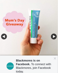 Blackmores – Win 1 of 10 Blackmores Natural Vitamin E Cream Double Packs-One for Her and One for You