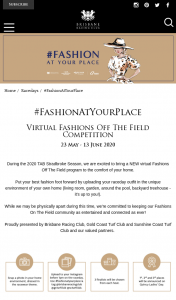 Brisbane Racing Club – Win Various Prizes – Virtual Fashion Off The Field