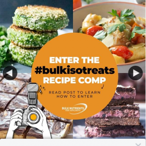 Bulk Nutrients – Win Clean Treats Dessert Stack (prize valued at $69)