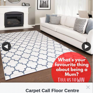 Carpet Call – Win this Beautiful Rug