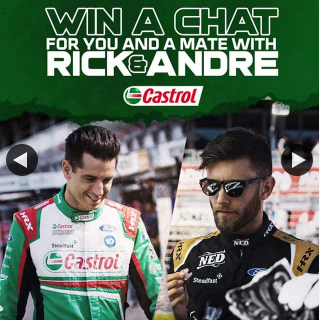 Castrol – Win a Chat With Rick Kelly and André Heimgartner