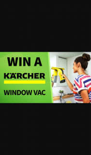 Channel 7 – Sunrise – Win a Brand New Karcher Wv6 Window Vac