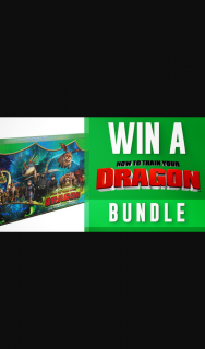 Channel 7 – Sunrise – Win One of Eight ‘how to Train Your Dragon’ Mystery Bundles In this Week’s Sunrise Family Newsletter (prize valued at $312)