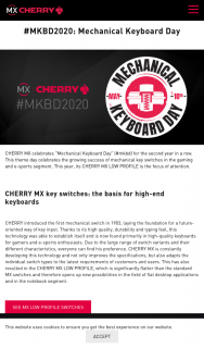 Cherry MX’s MXBD – High-Quality