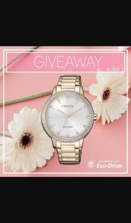 Citizen Watches – Win One of Our Gorgeous Ladies Eco-Drive Models (prize valued at $525)