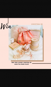 Cristina Re – Win this Luxurious Cristina Re High Te Pack Featuring Teaware
