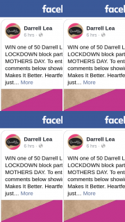 Darrell Lea – Win One of 50 Darrell Lea Amazing Lockdown Block Party Hampers for Mothers Day