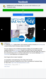 Dreambaby – InfaSecure/ Big W – Win an Infasecure Emperor Eclipse Convertible Car Seat a Dreambaby Royale Converta Play Pen Gate and a Phoenix Bed Rail (prize valued at $600)