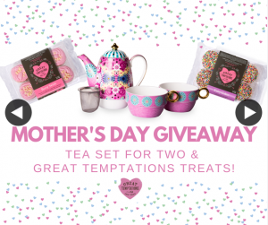 Great Temptations – Win Great Temptations Treats and this Beautiful Tea Set to Gift to Someone Special this Mother’s Day Who Deserves Some Extra Pampering