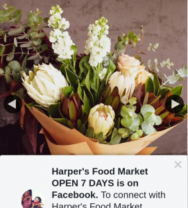 Harper’s Food Market – Win a $250 Hamper