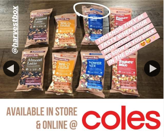 Harvest Box – Win an Assorted Box of Supersized Harvest Box Snacks — Perfect Pantry Products Available Now From Coles — Just React and Tell Us a Food That Isn’t Safe to Leave Unattended In your House