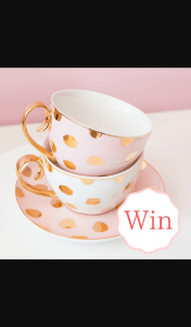 High Tea Society – Win Polka D’or Teaware From Cristina Re (prize valued at $295)